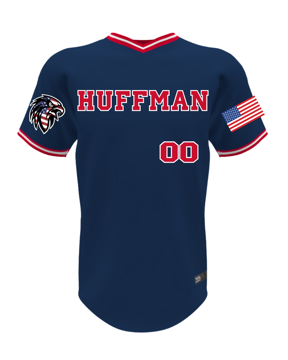 V-Neck Jerseys: Huffman - Image 4