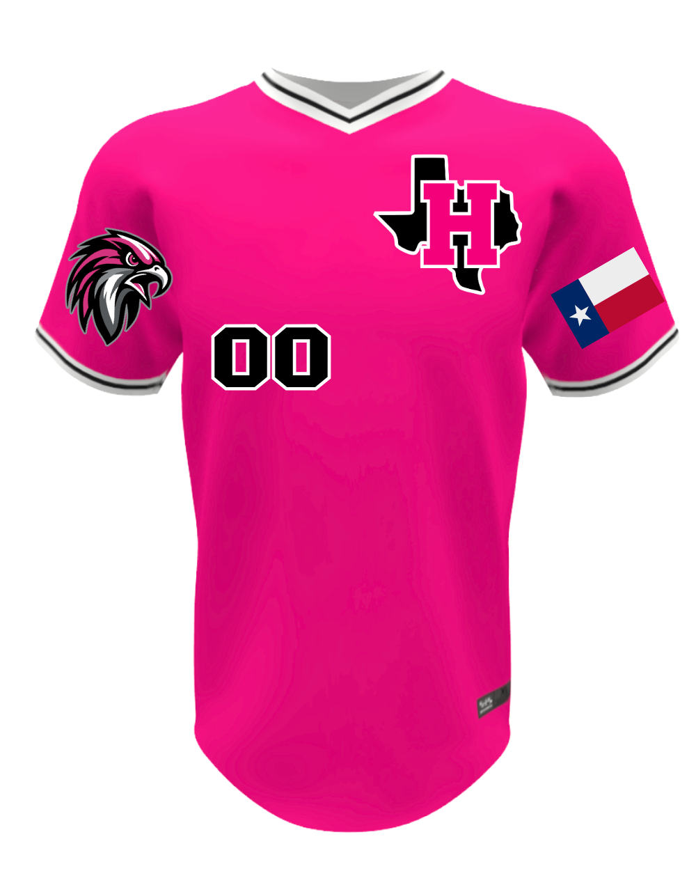 V-Neck Jerseys: Texas H - Image 3