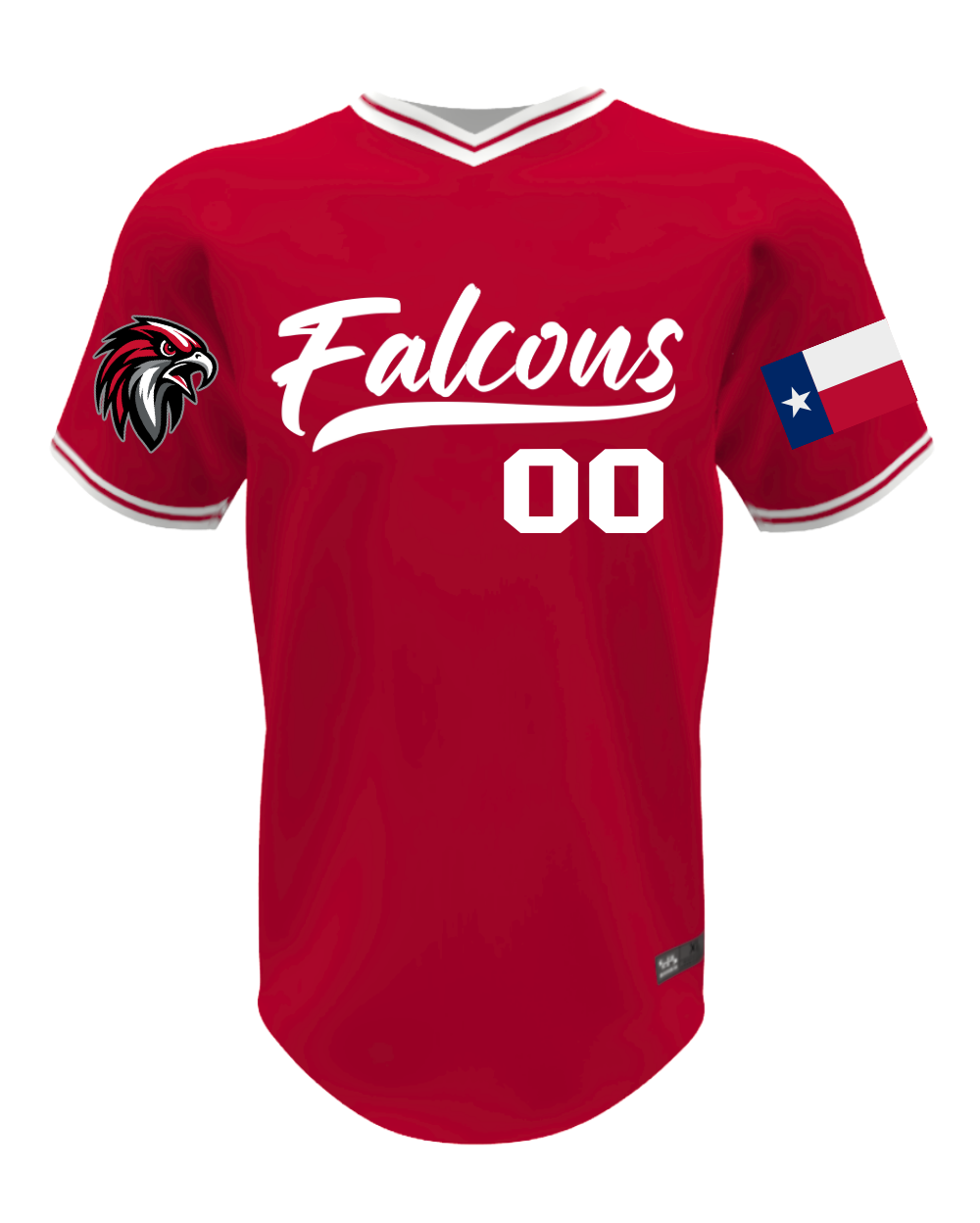 V-Neck Jerseys: Falcons