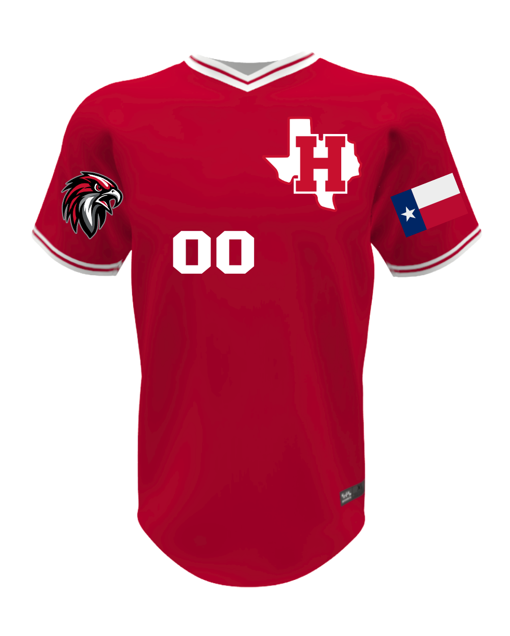 V-Neck Jerseys: Texas H
