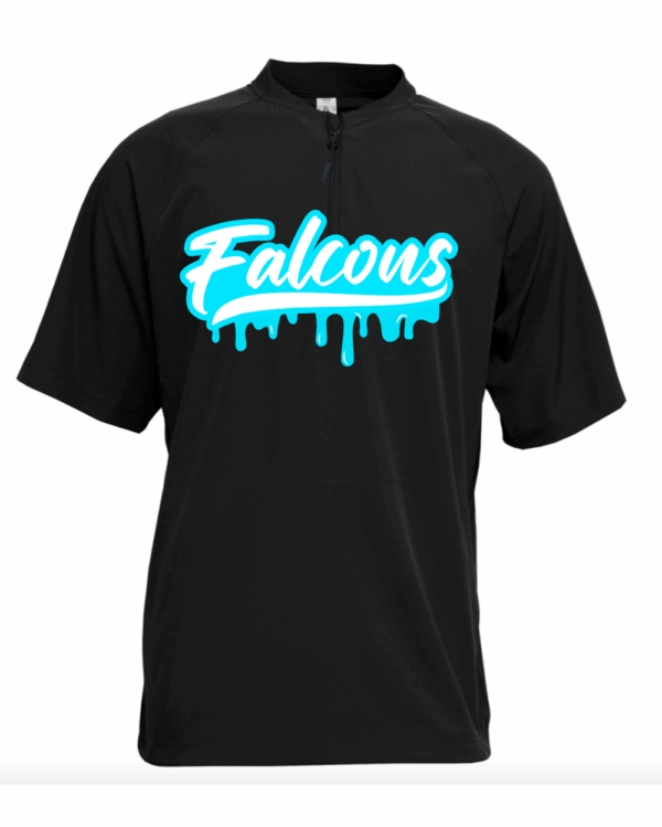 Drip Collection: Cage Jacket - Falcons Drip Lettering