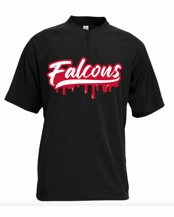 Drip Collection: Cage Jacket - Falcons Drip Lettering - Image 3