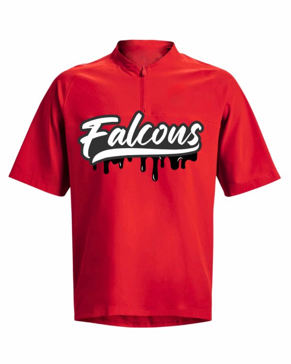 Drip Collection: Cage Jacket - Falcons Drip Lettering - Image 4