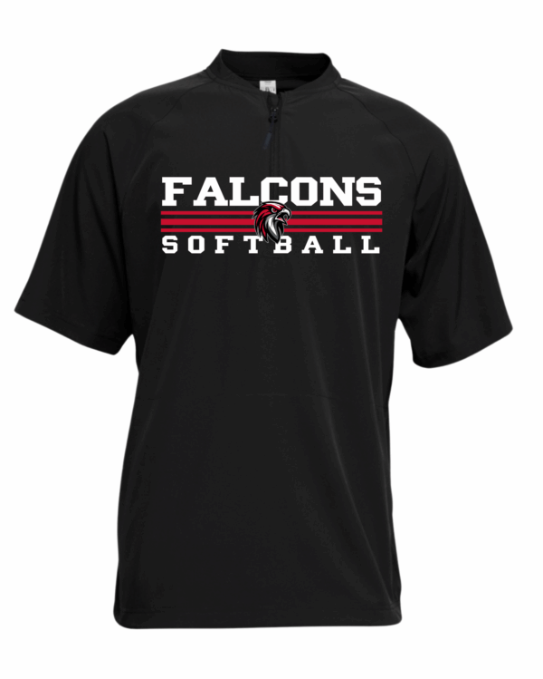 Cage Jacket - Softball Falcons 3 Stripes - Image 2