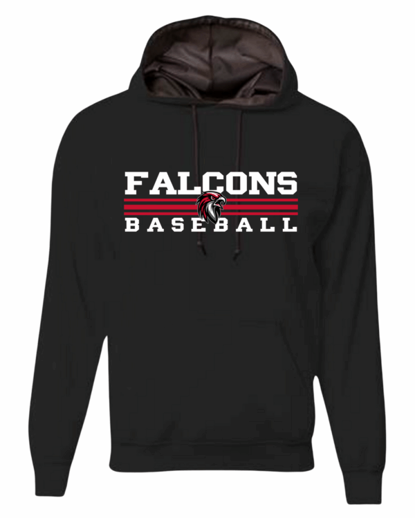 Hoodie - Baseball Falcons 3 Stripes