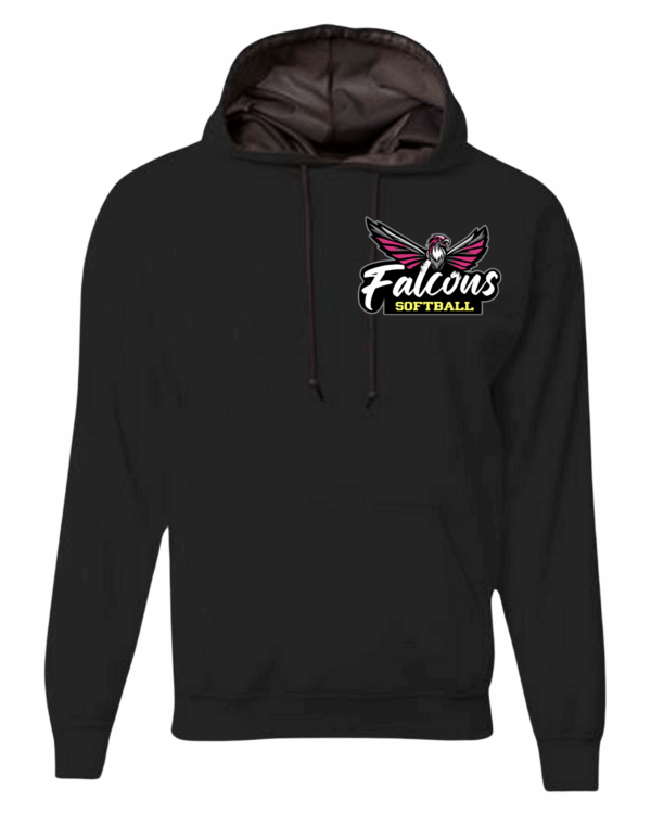 Hoodie - Softball Full Falcon Pocket - Image 7