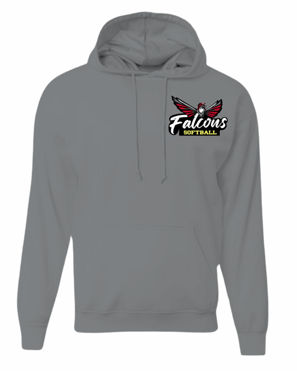 Hoodie - Softball Full Falcon Pocket - Image 6