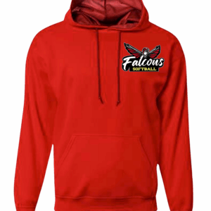 Hoodie - Softball Full Falcon Pocket