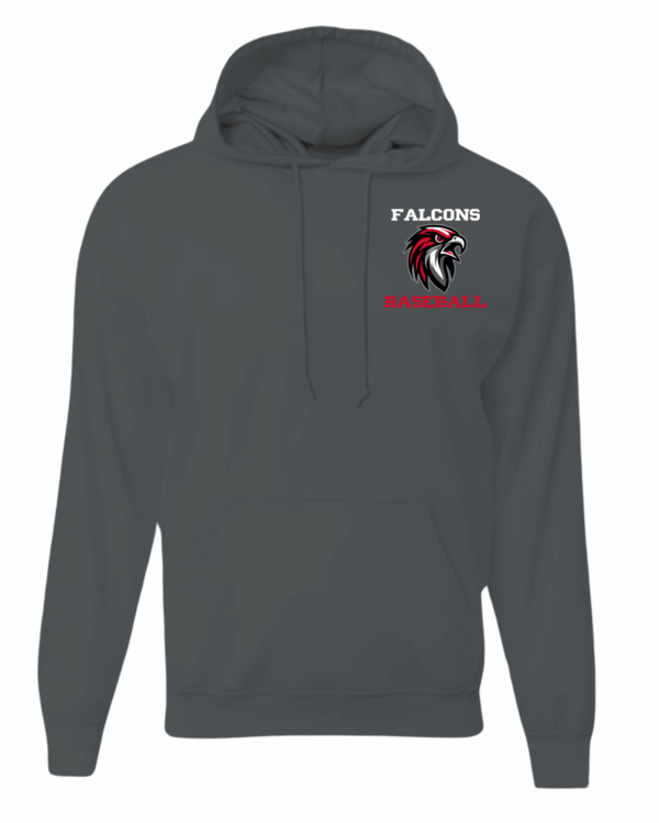 Hoodie - Baseball Falcon Head Pocket - Image 4