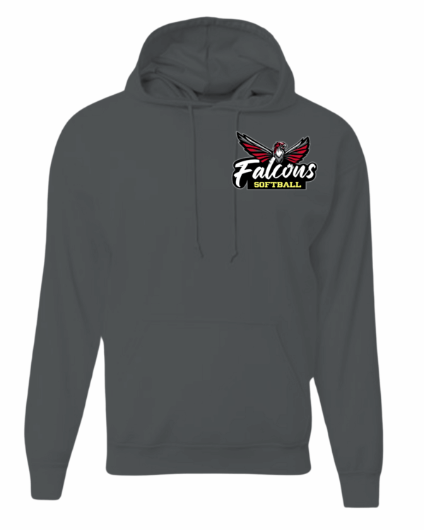 Hoodie - Softball Full Falcon Pocket - Image 3