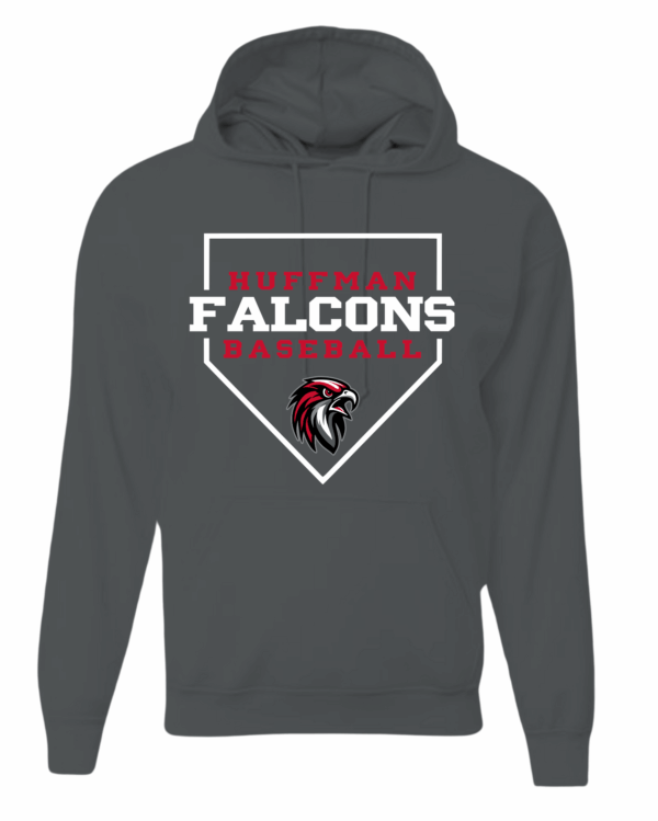 Hoodie - Baseball Home Plate - Image 4