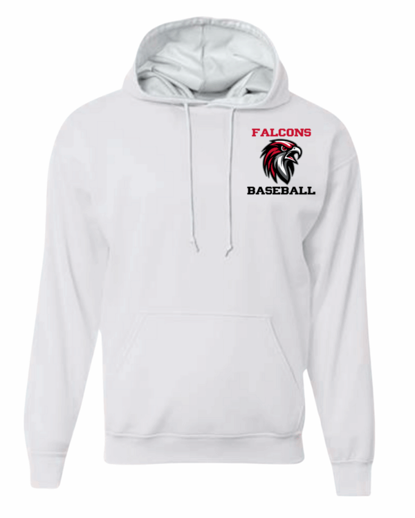 Hoodie - Baseball Falcon Head Pocket
