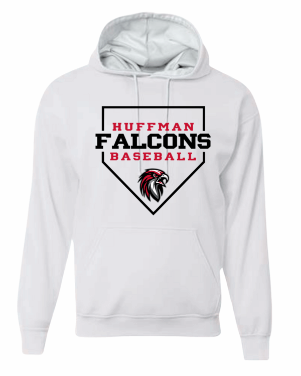Hoodie - Baseball Home Plate - Image 5