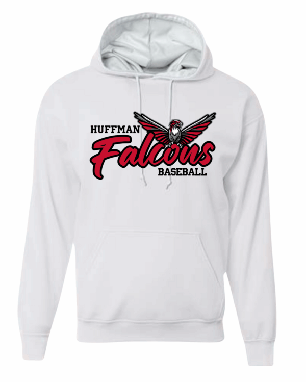 Hoodie - Baseball Huffman Falcons - Image 4