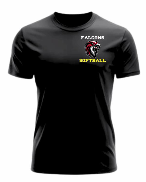 Shirt - Softball Falcon Head Pocket - Image 2