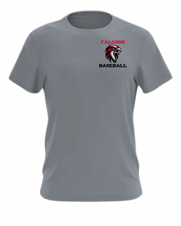 Shirt - Baseball Falcon Head Pocket