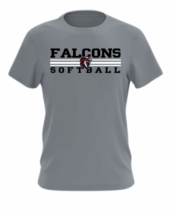 Shirt - Softball Falcons 3 Stripes - Image 4