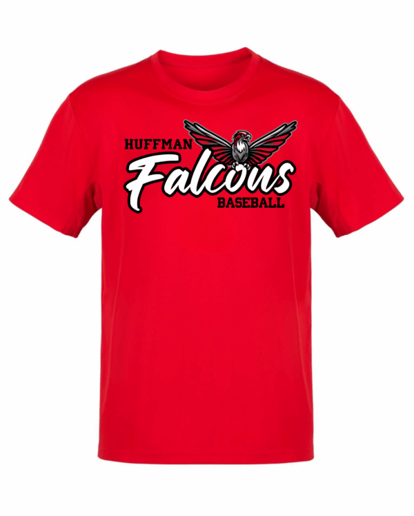 Shirt - Baseball Huffman Falcons - Image 4