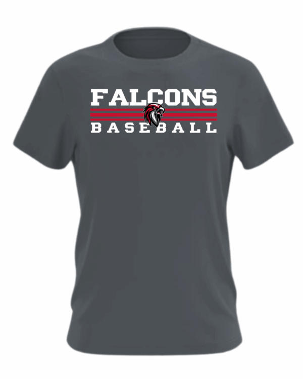 Shirt - Baseball Falcons 3 Stripes - Image 5