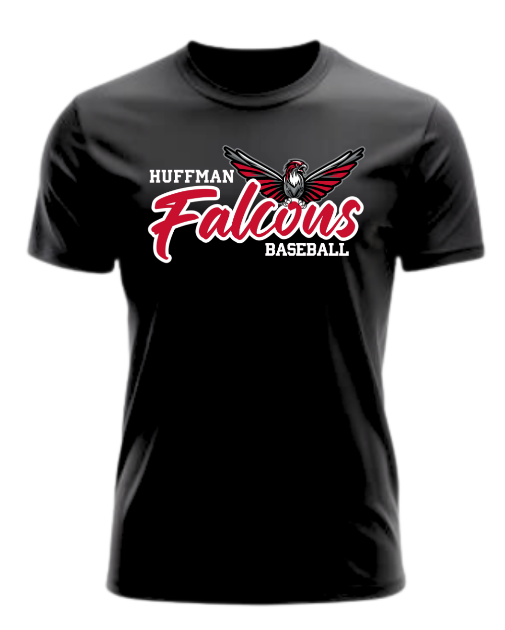 Shirt - Baseball Huffman Falcons - Image 5