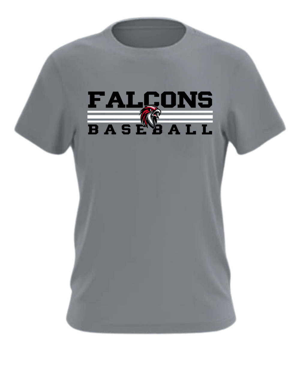 Shirt - Baseball Falcons 3 Stripes - Image 5