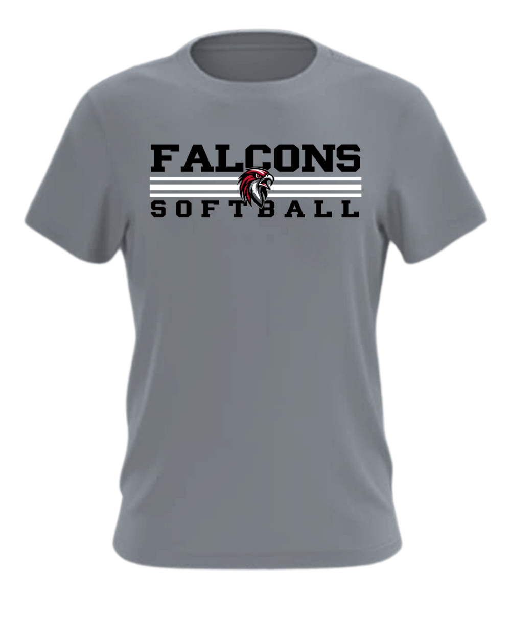 Shirt - Softball Falcons 3 Stripes - Image 5