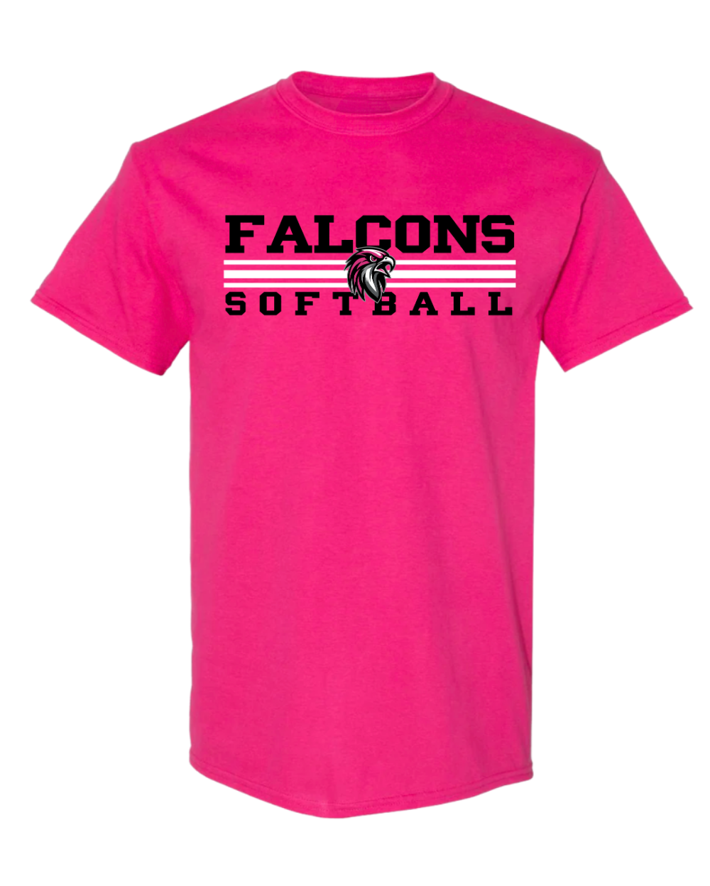 Shirt - Softball Falcons 3 Stripes - Image 4