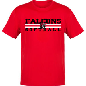 Shirt - Softball Falcons 3 Stripes