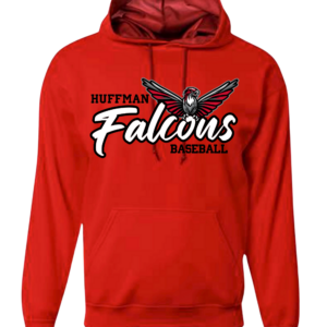 Hoodie - Baseball Huffman Falcons