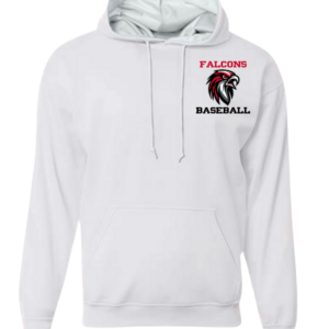Hoodie - Baseball Falcon Head Pocket