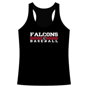 Women's Performance Racerback: Classic Lines Baseball