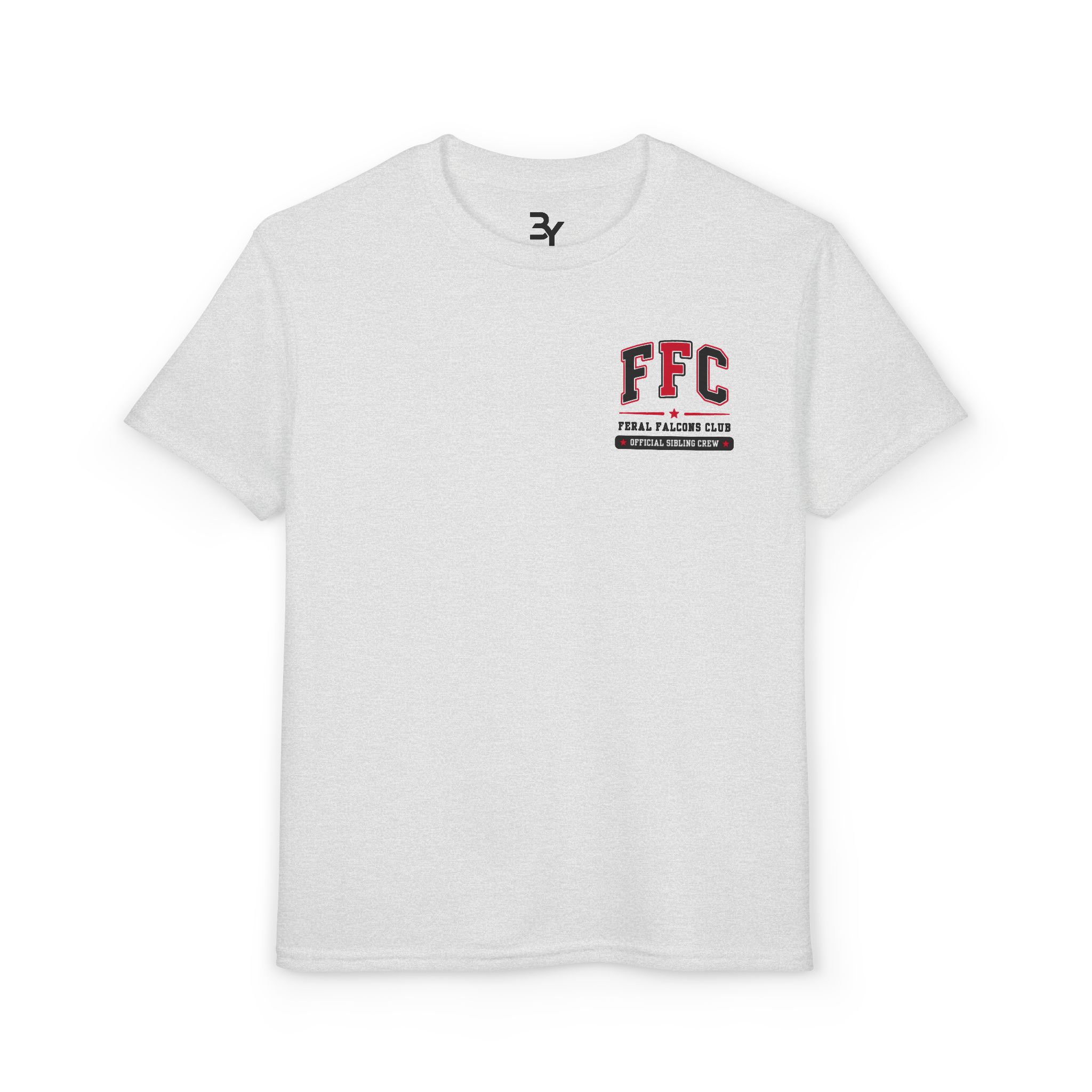 Youth Premium Tee: 'Feral Falcons Club' (2 Sided) - Image 3