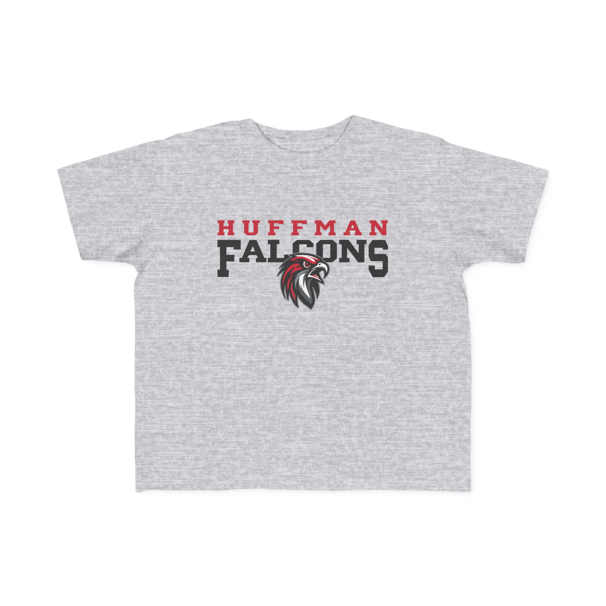 Toddler Cotton Tee: Huffman Falcons - Image 4