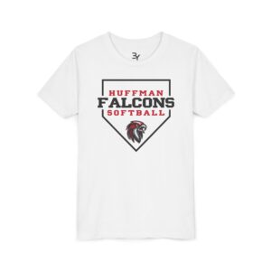 Youth Cotton Tee: Home Plate Softball