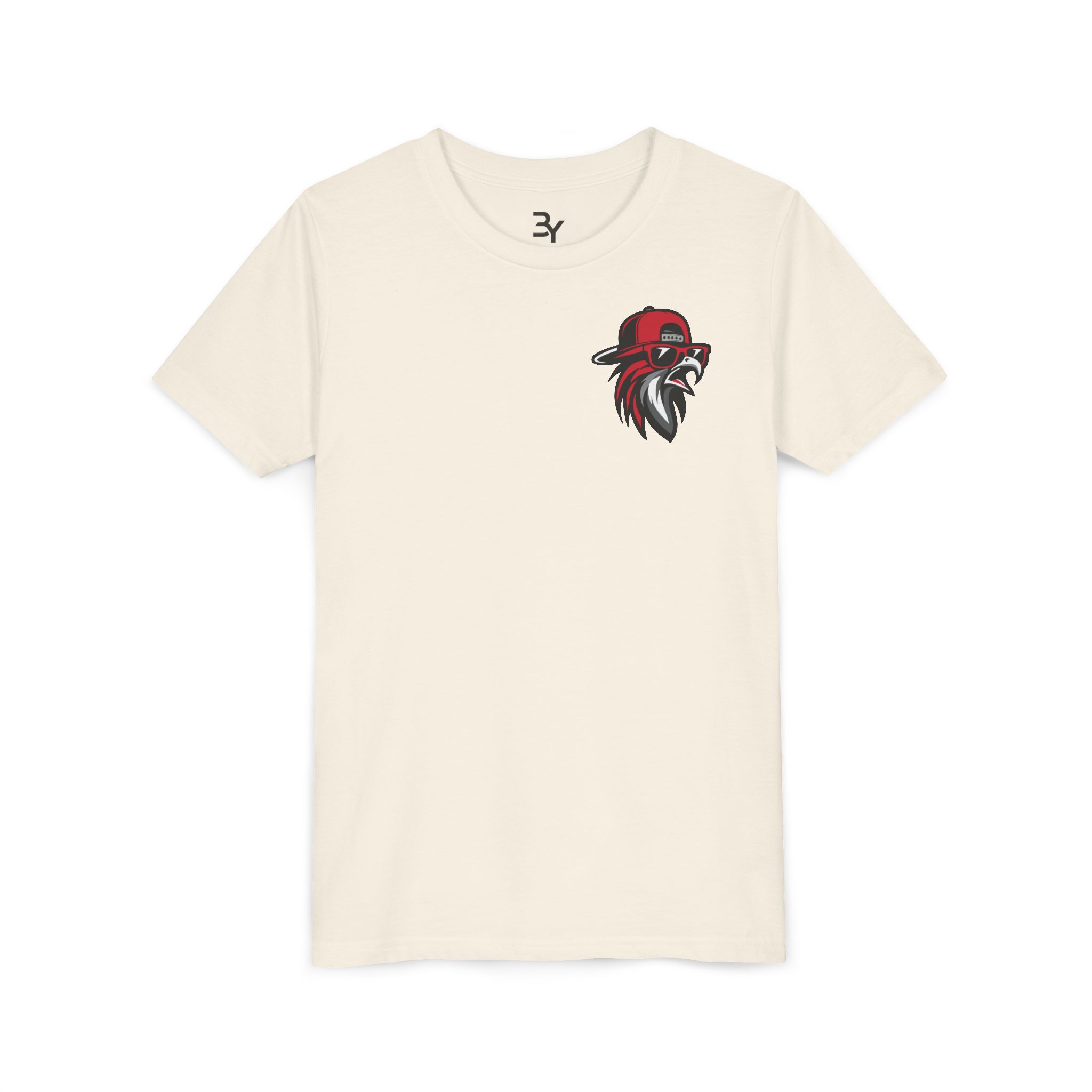 Youth Cotton Tee: 'Look Good. Play Better' (2 Sided) - Image 9