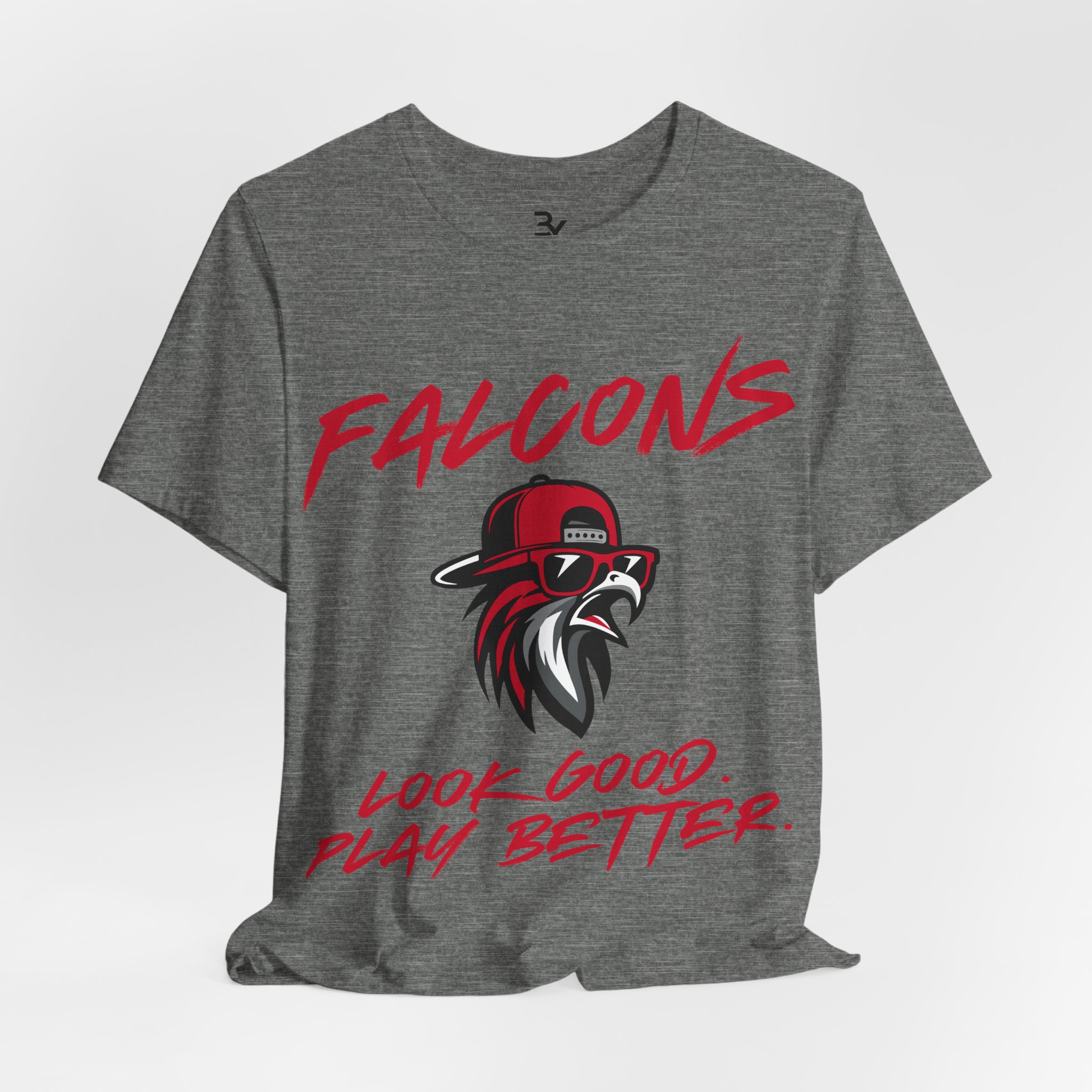 Adult Cotton Tee: 'Look Good, Play Better' - Image 2