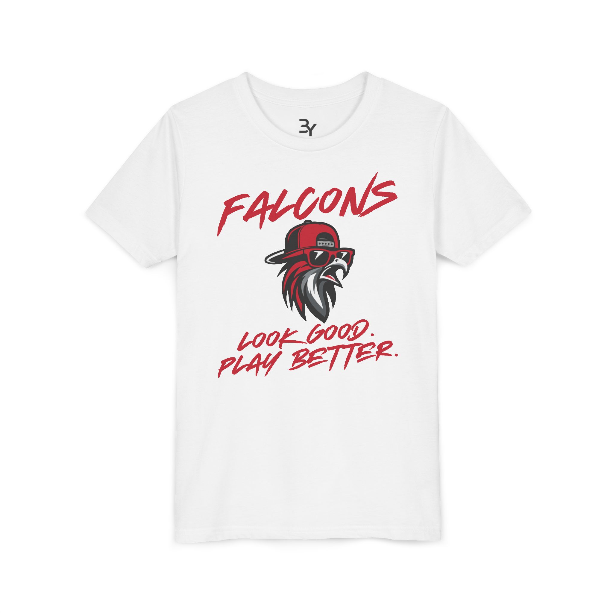 Youth Cotton Tee: 'Look Good. Play Better'