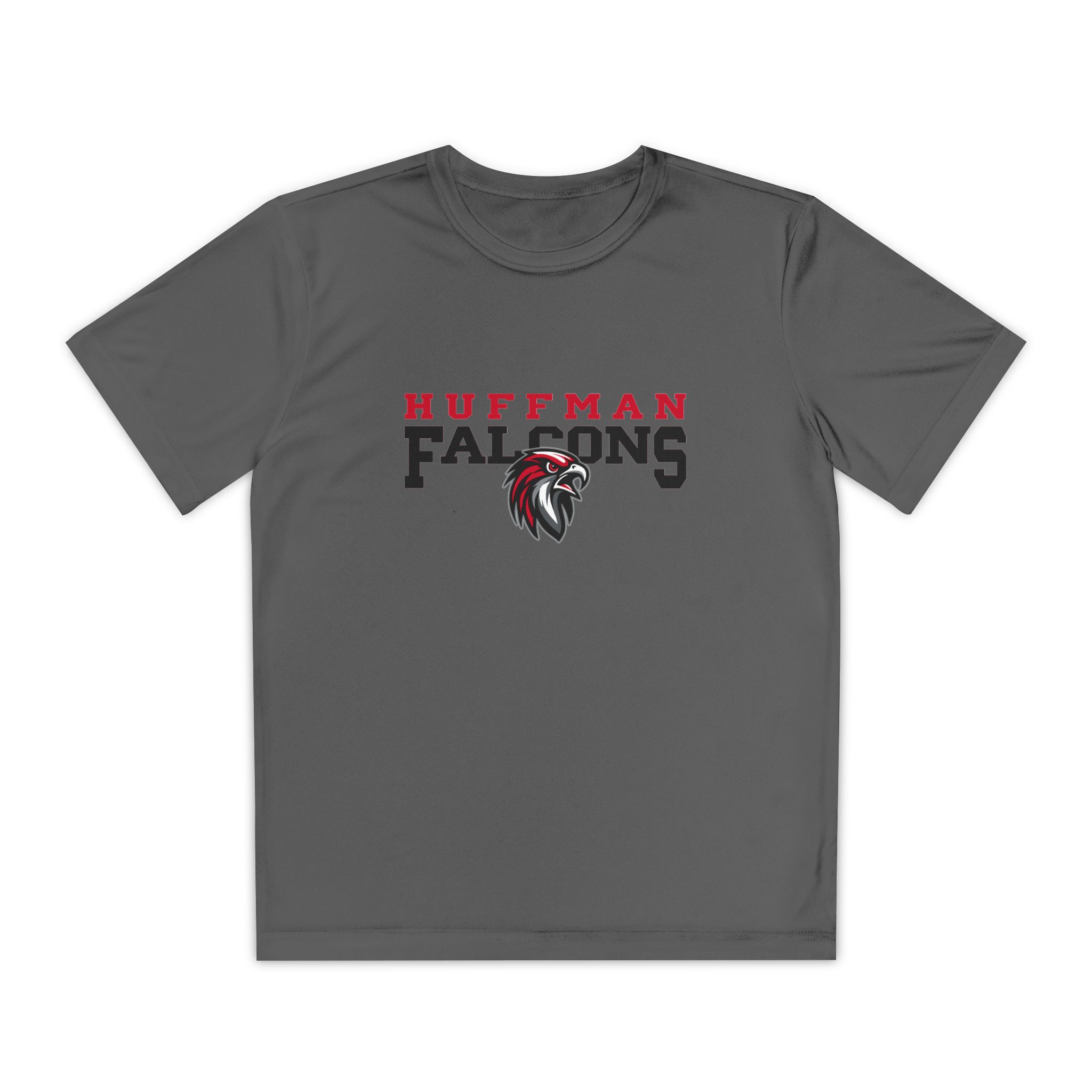 Youth Performance Tee: Huffman Falcons - Image 4