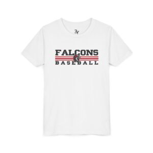 Youth Cotton Tee: Classic Lines Baseball