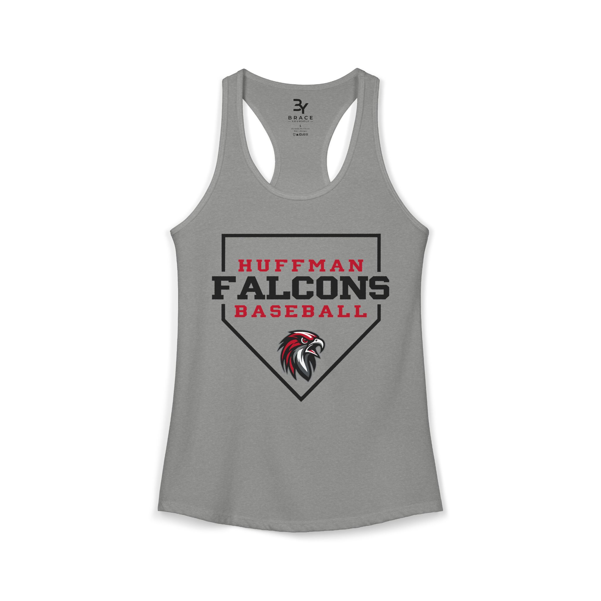 Women's Premium Racerback: Home Plate Baseball - Image 7