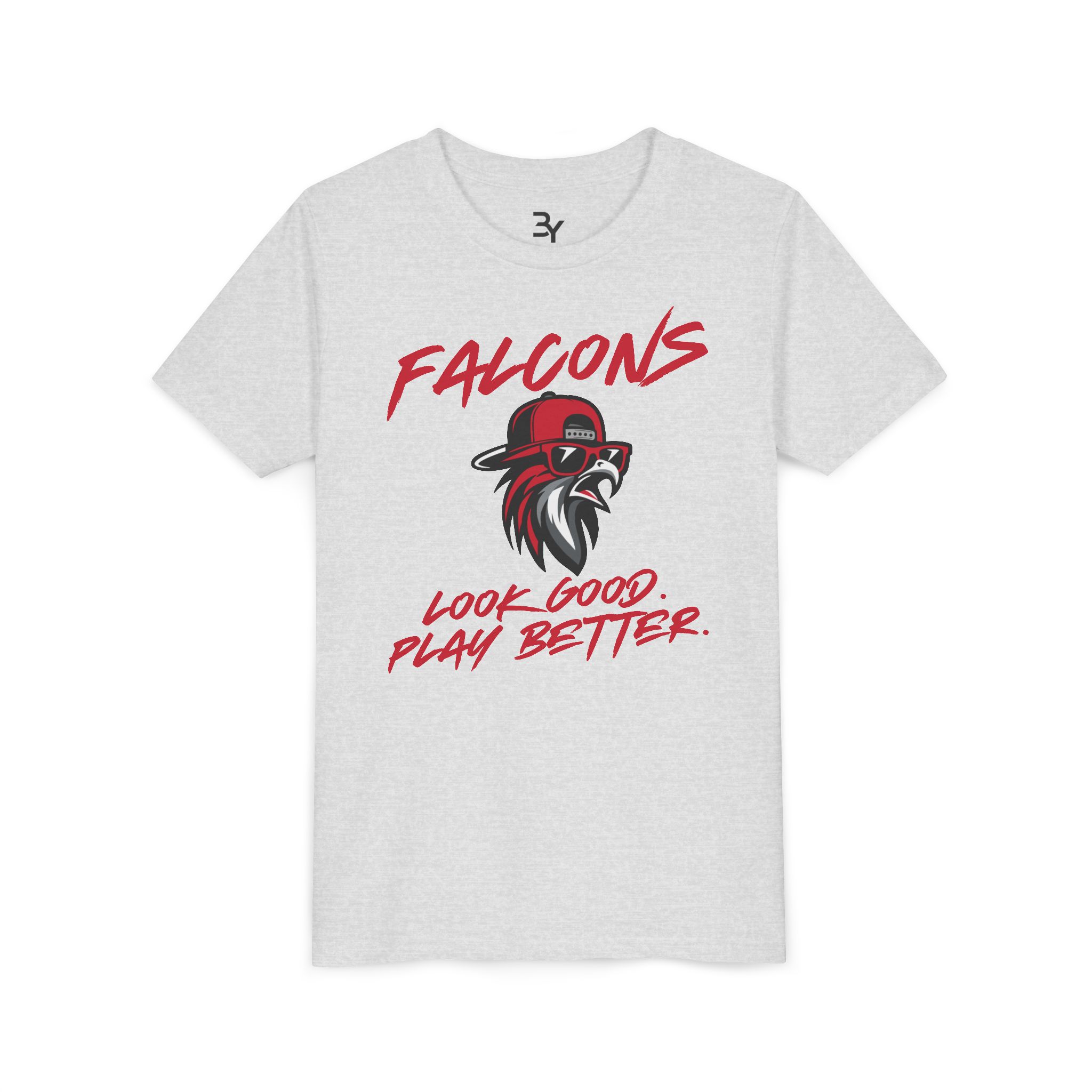 Youth Cotton Tee: 'Look Good. Play Better' - Image 2