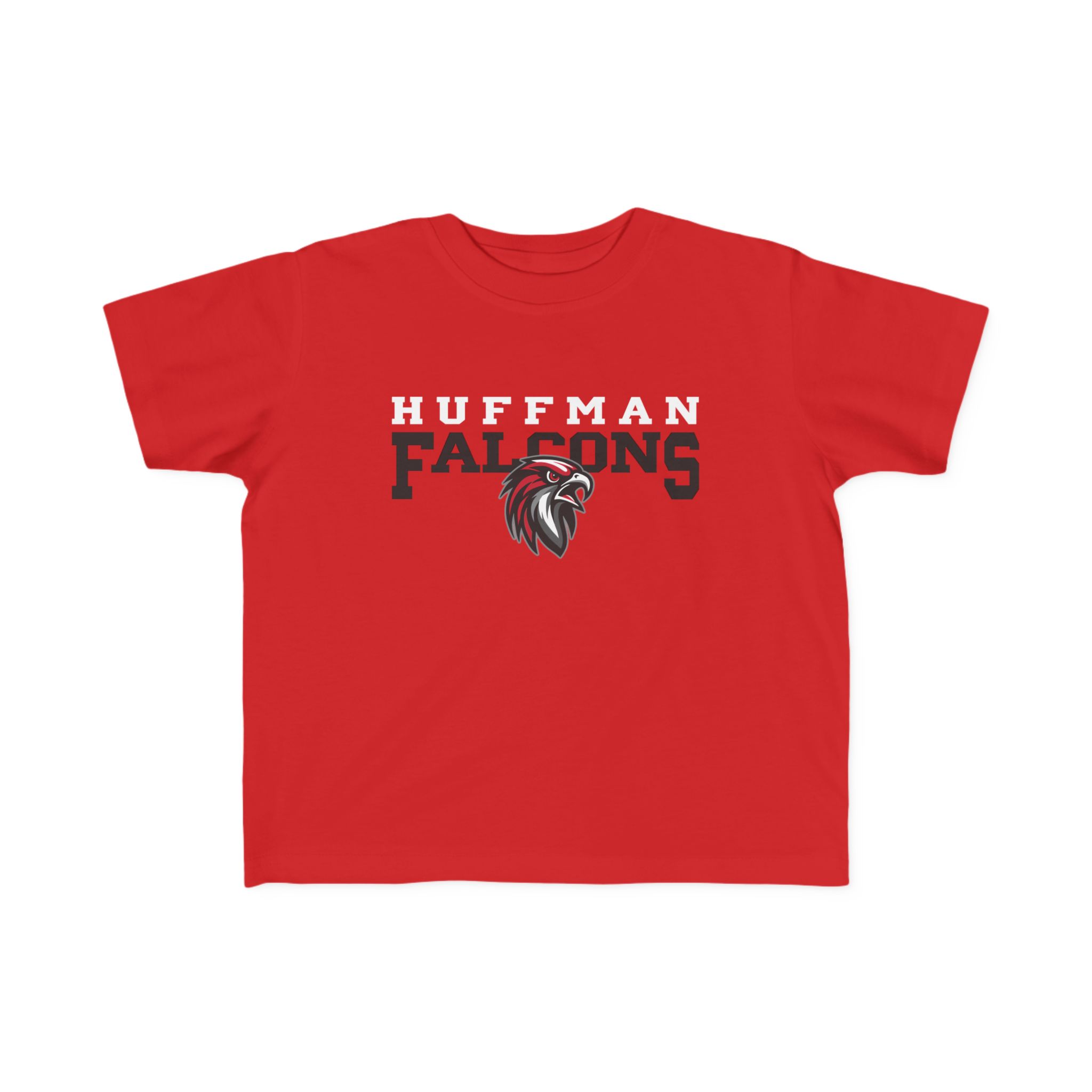 Toddler Cotton Tee: Huffman Falcons - Image 7