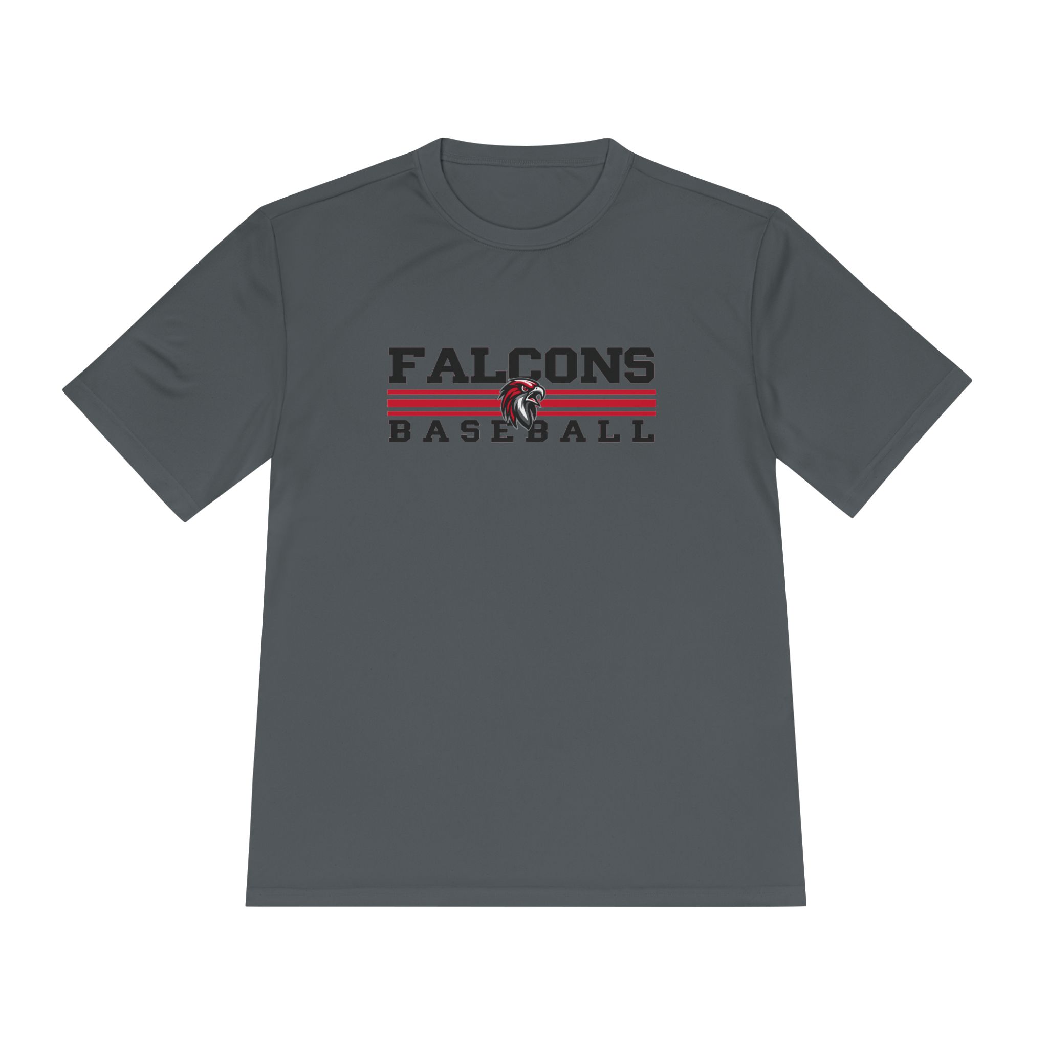 Adult Performance Tee: Classic Lines Baseball - Image 4