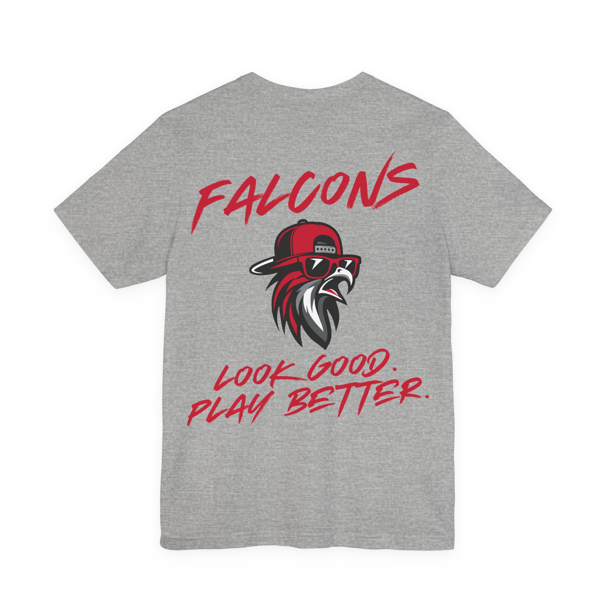 Adult Cotton Tee: 'Look Good, Play Better' (2 Sided) - Image 14
