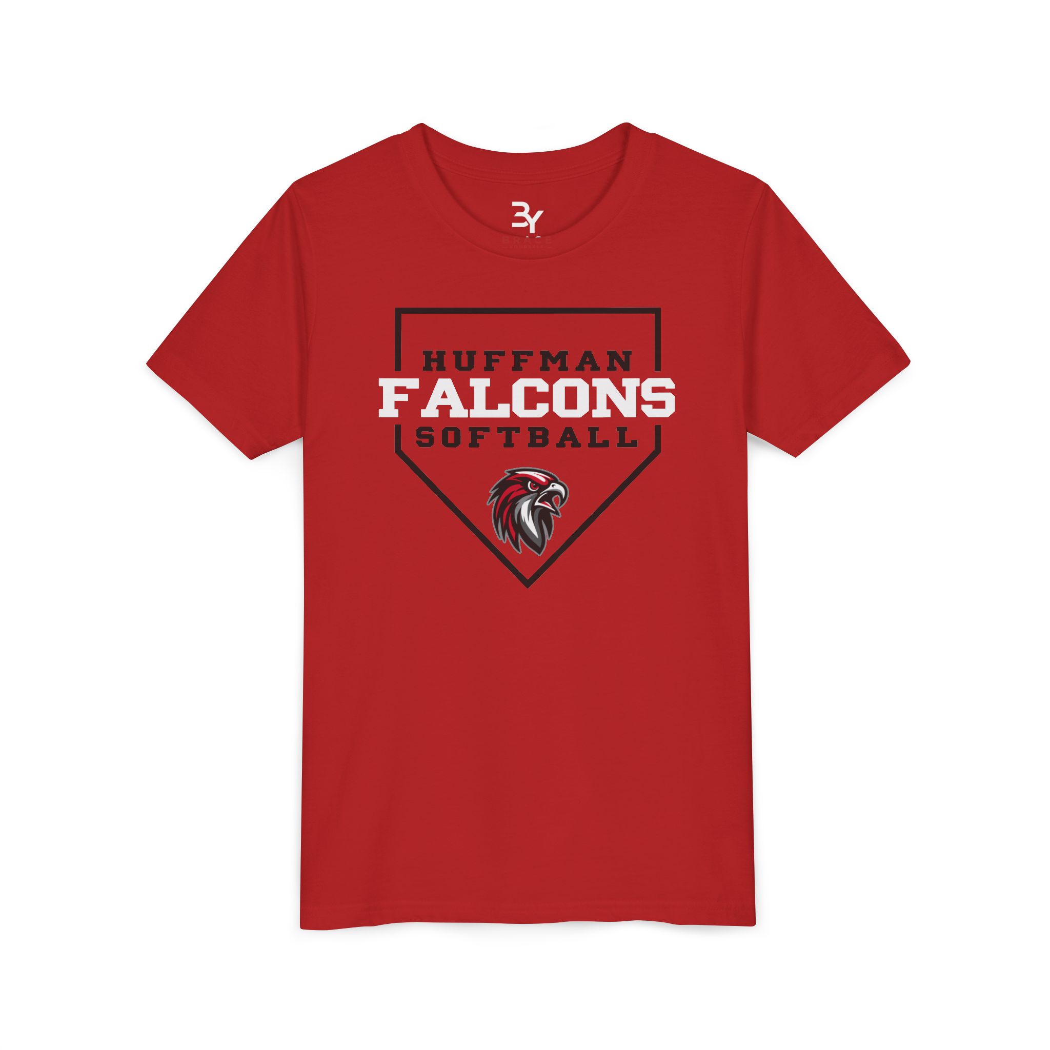 Youth Cotton Tee: Home Plate Softball - Image 10