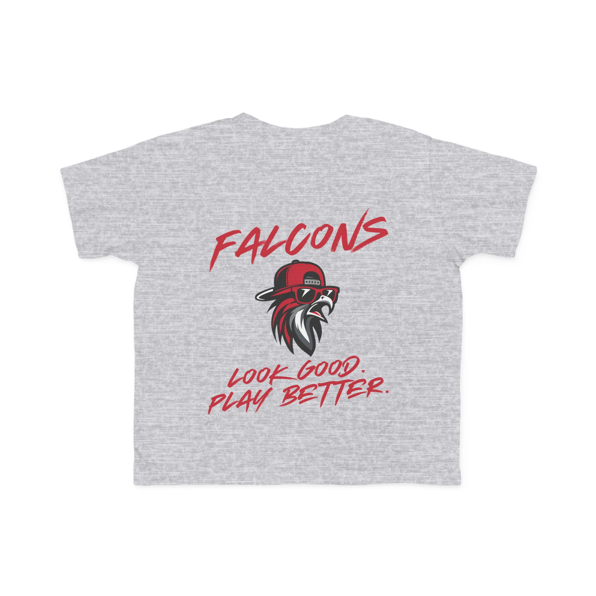 Toddler Cotton Tee: 'Look Good, Play Better' (2 Sided) - Image 10