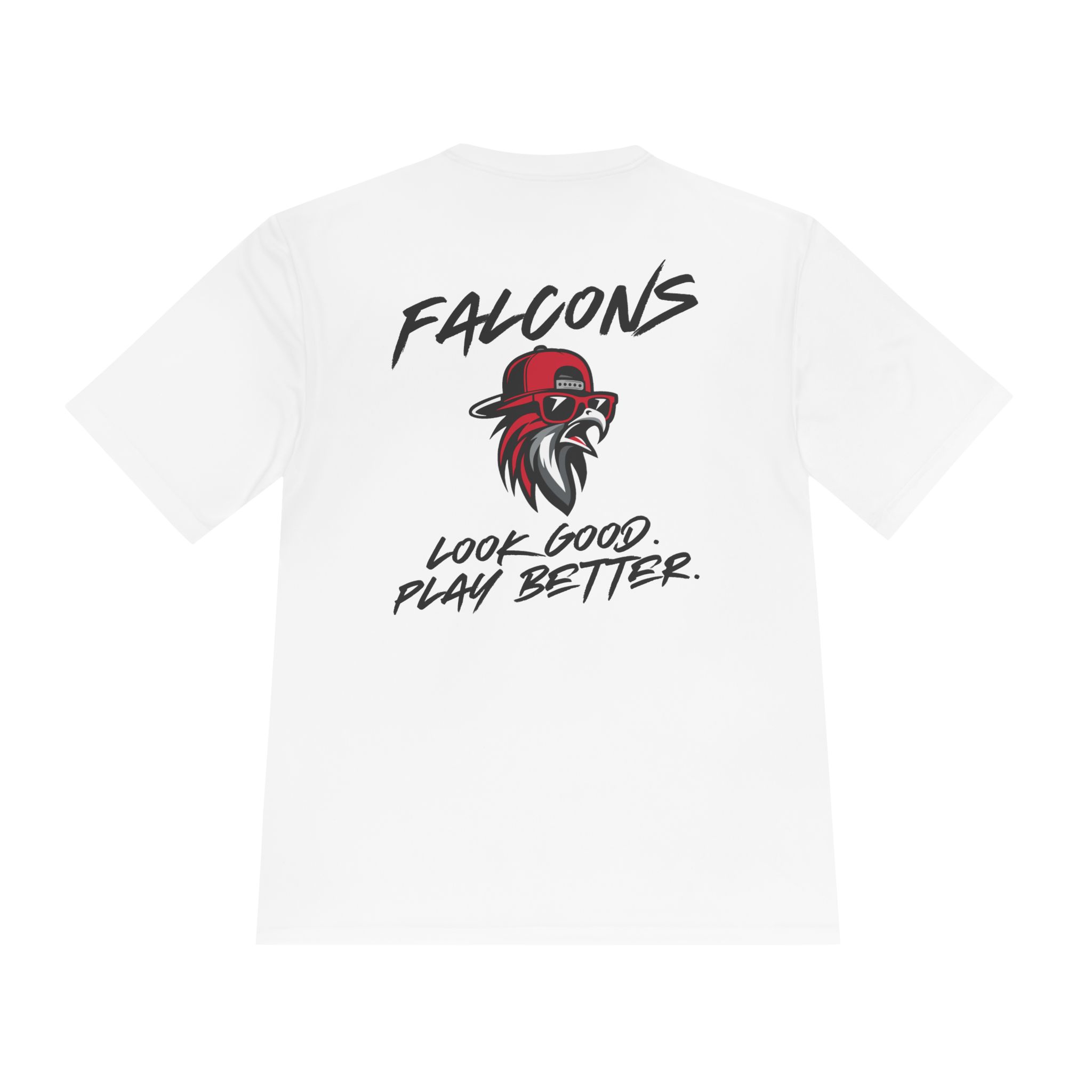 Adult Performance Tee: 'Look Good, Play Better' (2 Sided) - Image 4