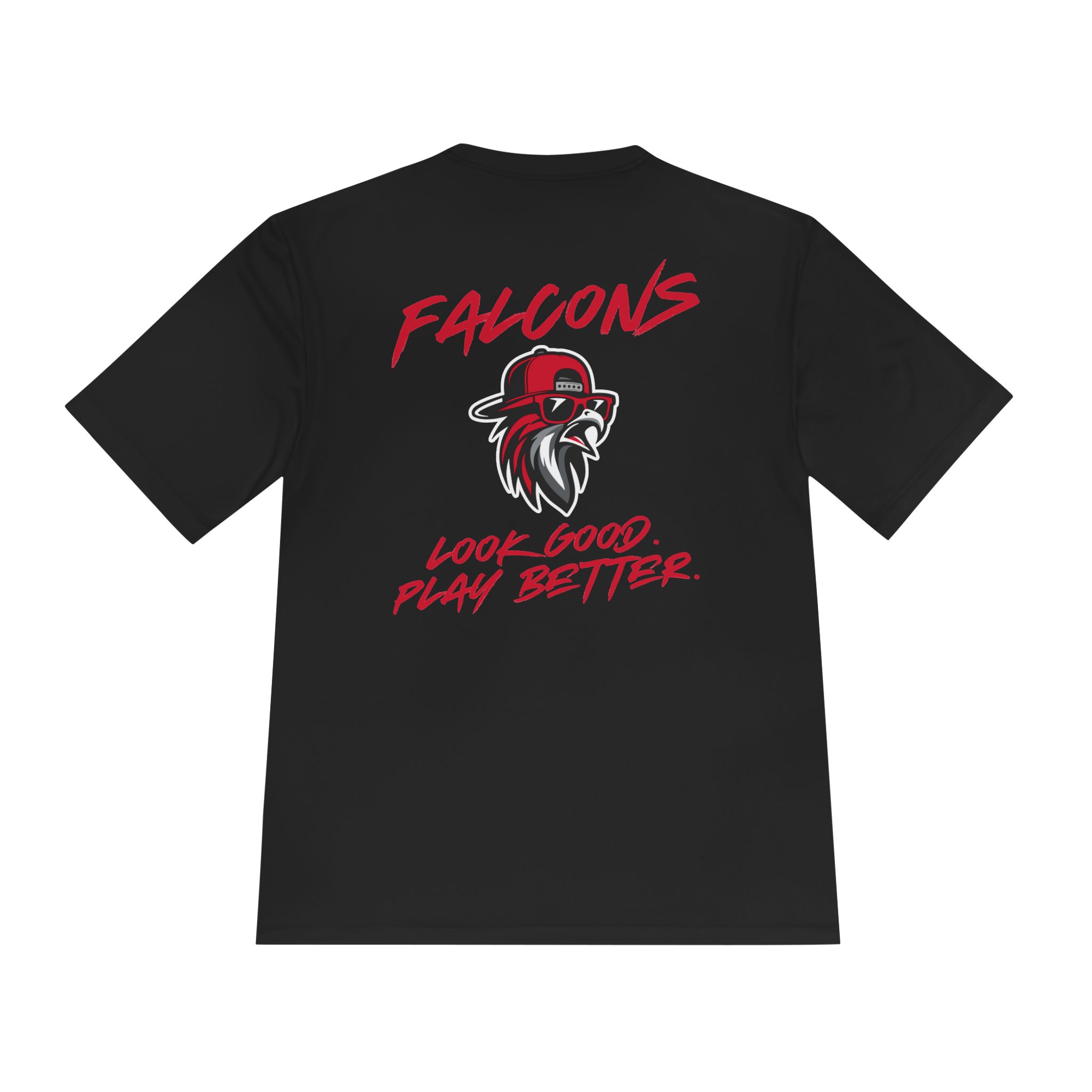 Adult Performance Tee: 'Look Good, Play Better' (2 Sided) - Image 2