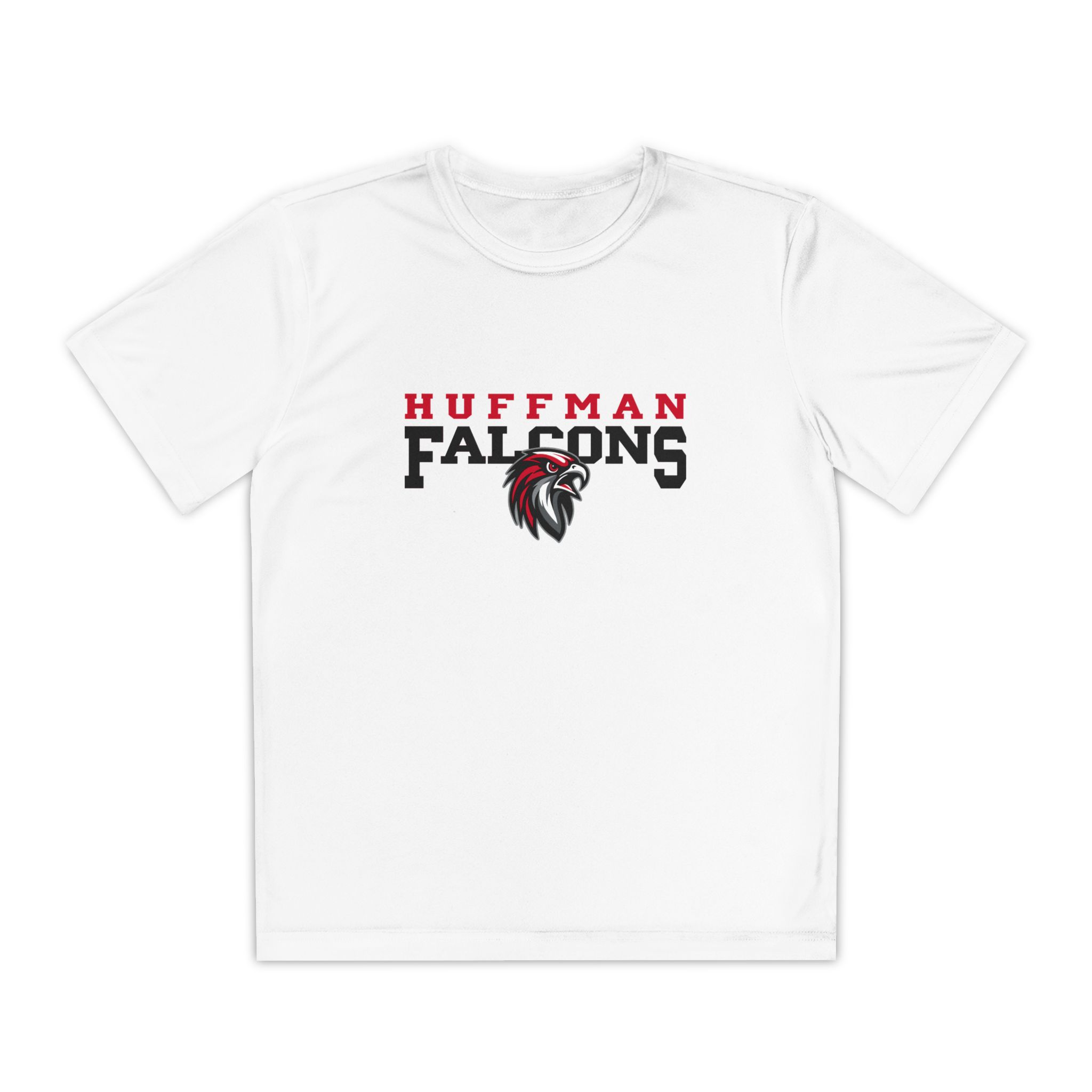 Youth Performance Tee: Huffman Falcons - Image 2