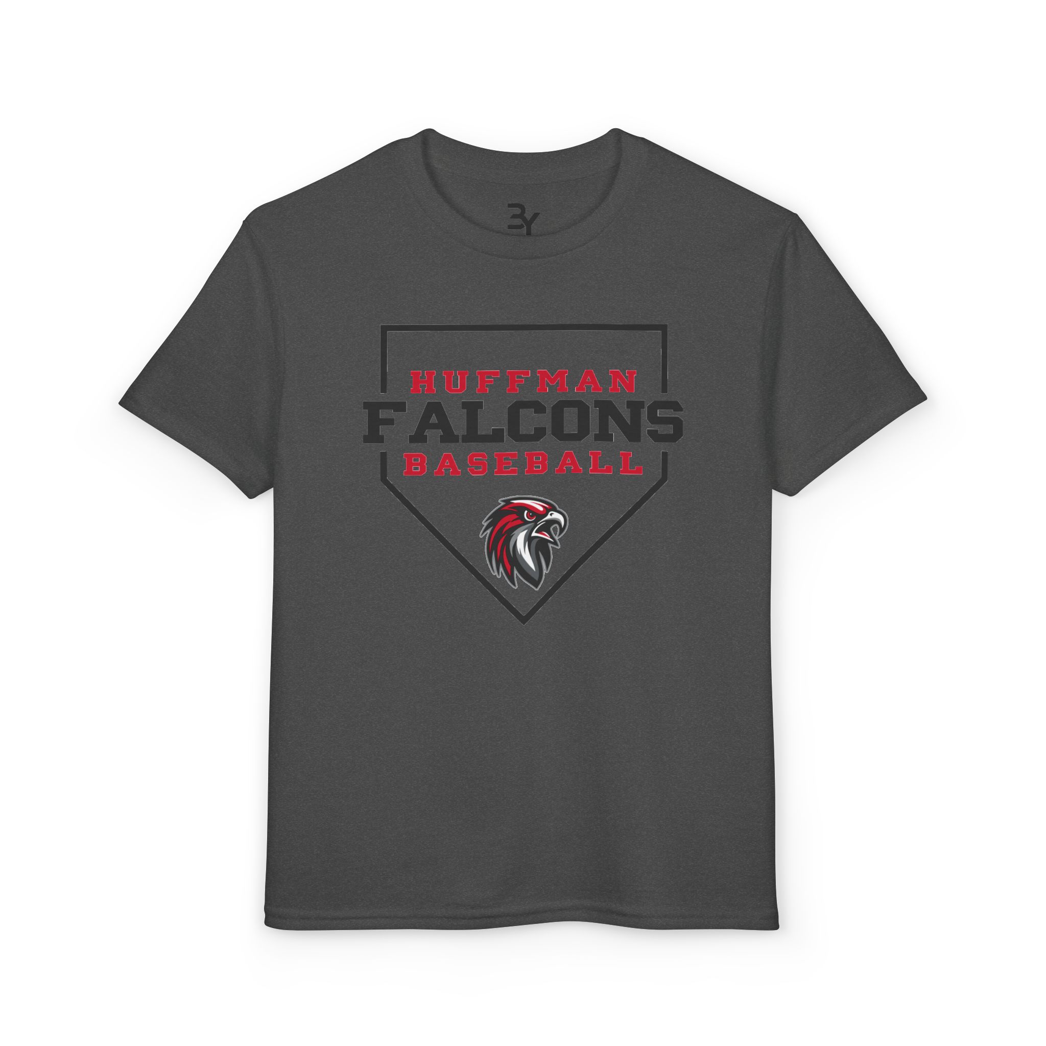 Youth Premium Tee: Home Plate Baseball - Image 3
